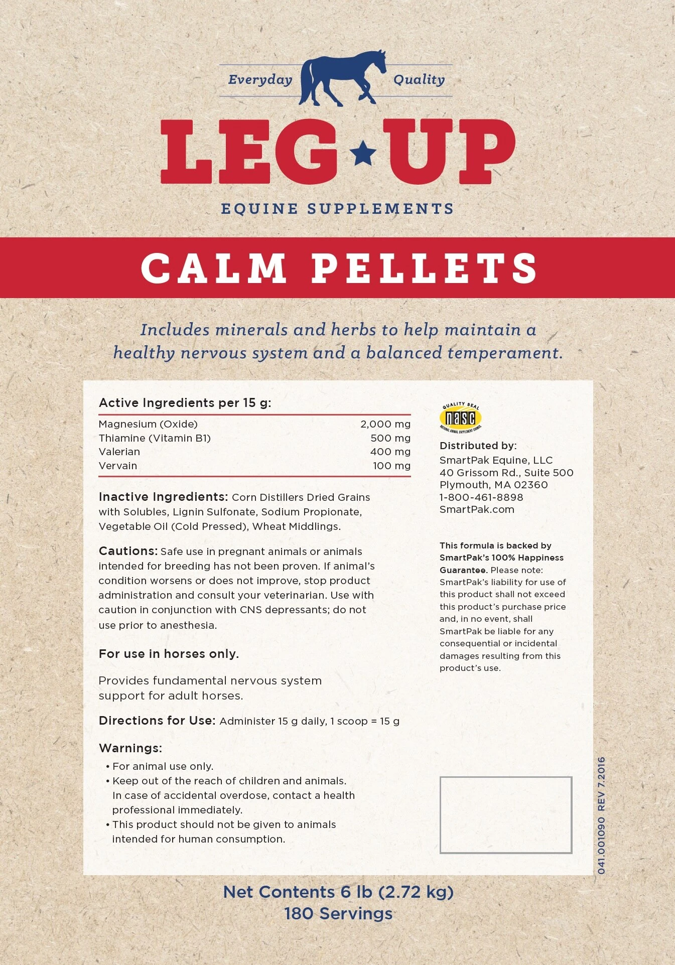 Leg Up® Calm Pellets 4 Leg Up® Calm Pellets - Image 2