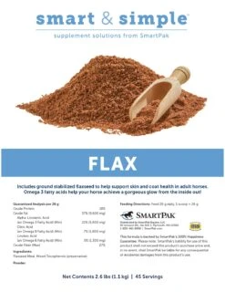 Senior Foundation SmartPak -Cavalor Sale Store 25005 flax smartsimple frontlabel 1