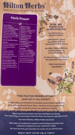 Herb Power -Cavalor Sale Store 25465 Label