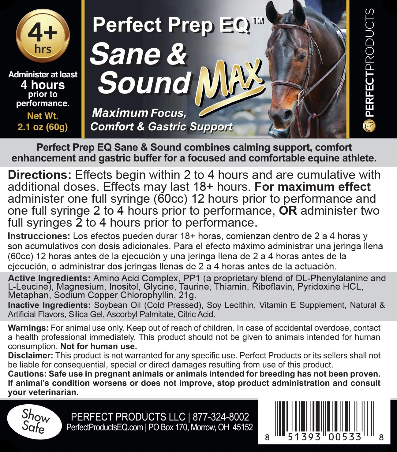 Perfect Prep EQ™ Sane & Sound MAX Paste 3 Perfect Prep EQ™ Sane & Sound MAX Paste - Image 2