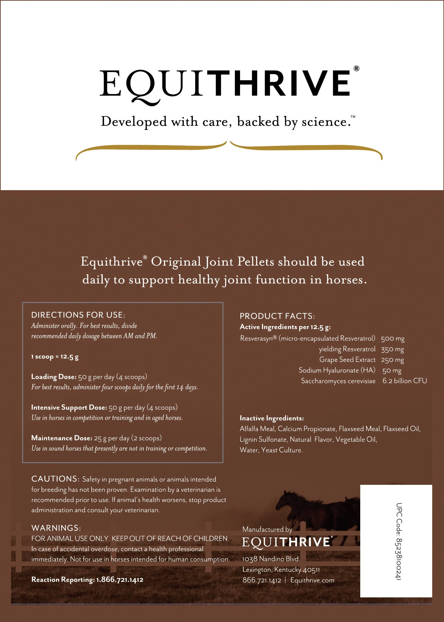 Equithrive® Original Joint Pellets 4 Equithrive® Original Joint Pellets - Image 2
