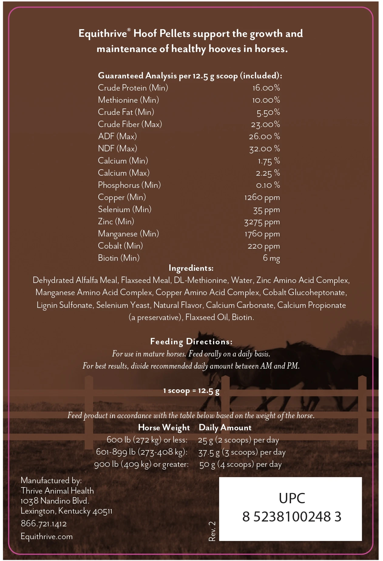 Equithrive® Hoof Pellets 4 Equithrive® Hoof Pellets - Image 2