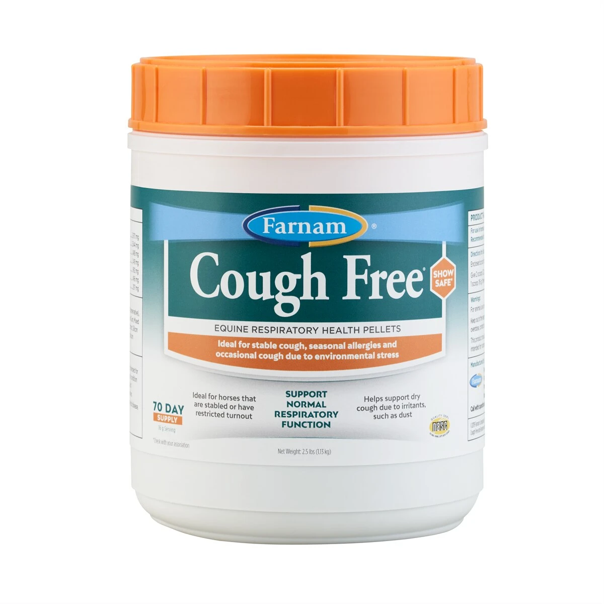 Cough Free® Equine Respiratory Health Pellets 5 Cough Free® Equine Respiratory Health Pellets - Image 3