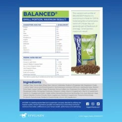 Hygain® Balanced® -Cavalor Sale Store 35383 label 1